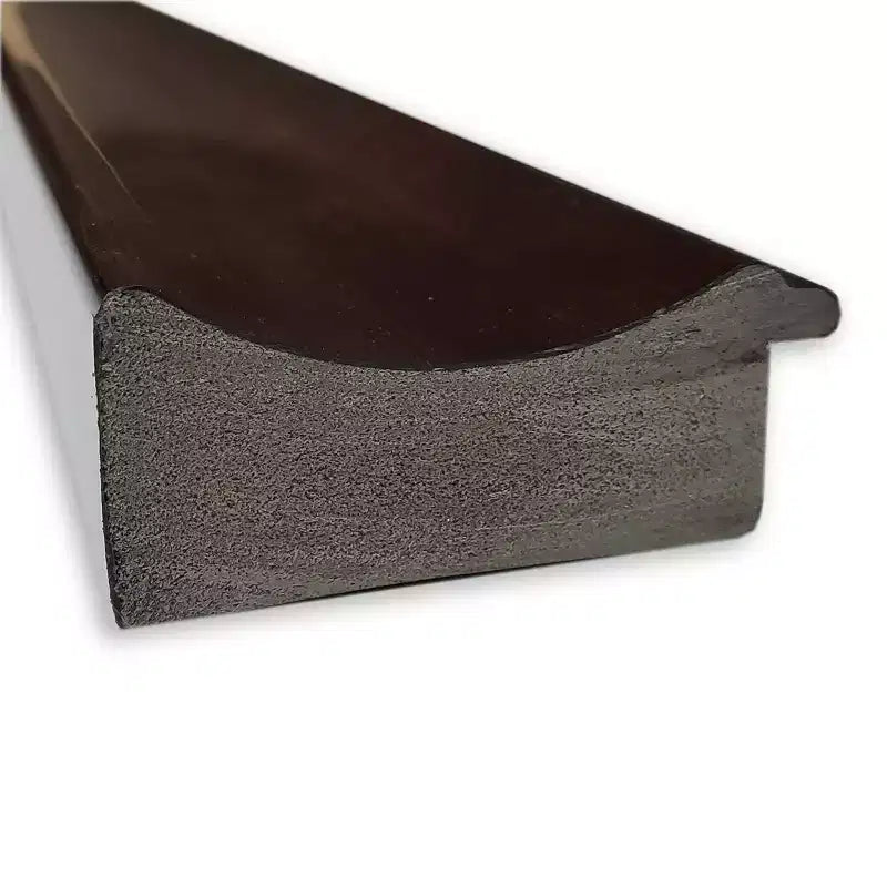 43" x 32" Non-Beveled Wall Mirror, Coffee Bean Brown Frame
