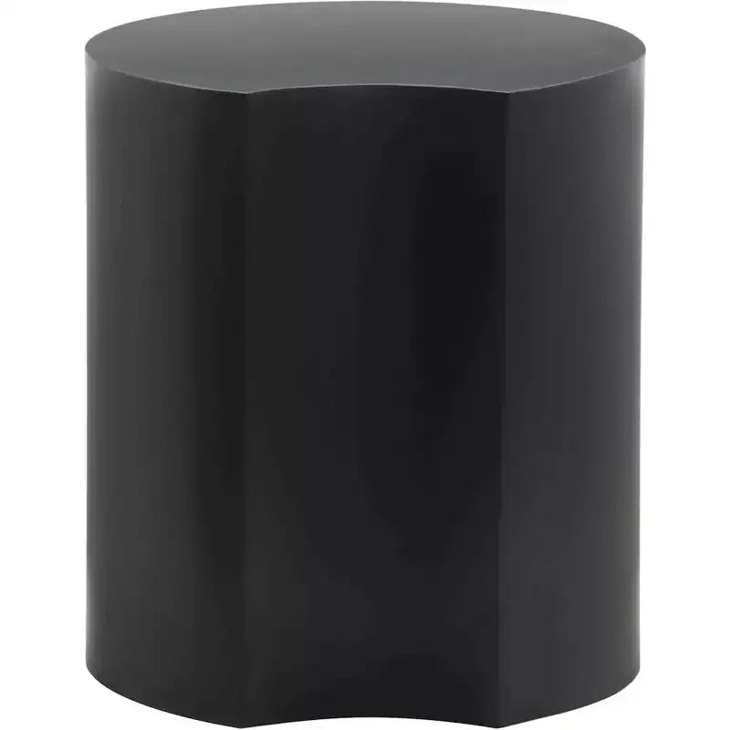 Dimple Black Iron End Table