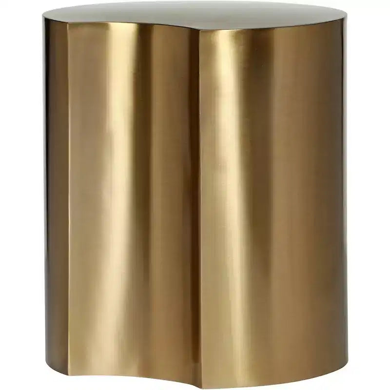 Dimple Black Iron End Table
