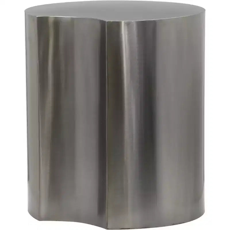 Dimple Black Iron End Table