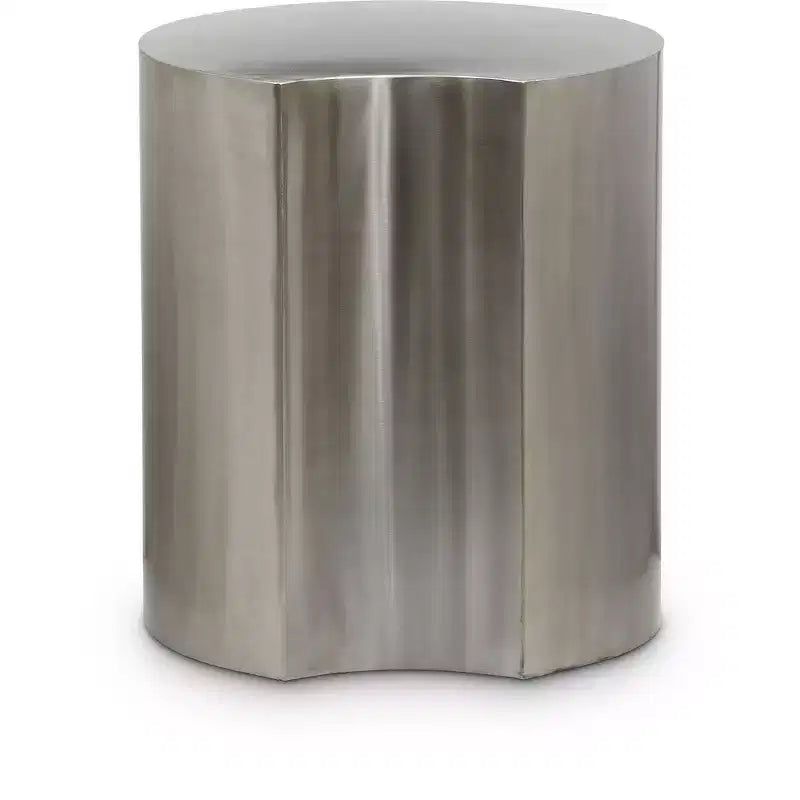 Dimple Black Iron End Table