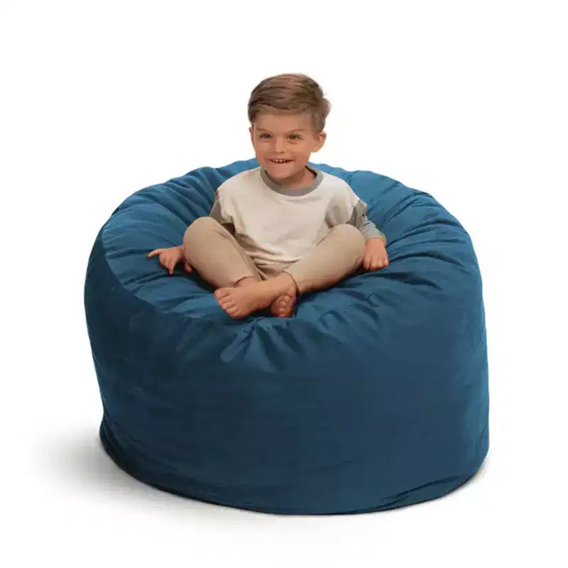 Oversized Bean Bag Chair, Indoor Comfy Lounger