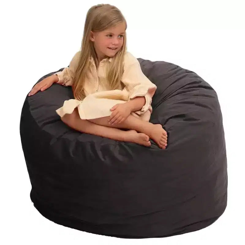 Oversized Bean Bag Chair, Indoor Comfy Lounger