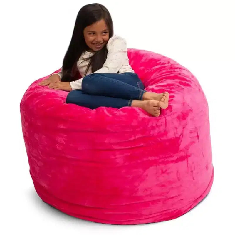 Oversized Bean Bag Chair, Indoor Comfy Lounger