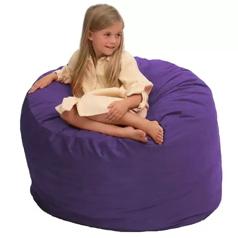 Oversized Bean Bag Chair, Indoor Comfy Lounger