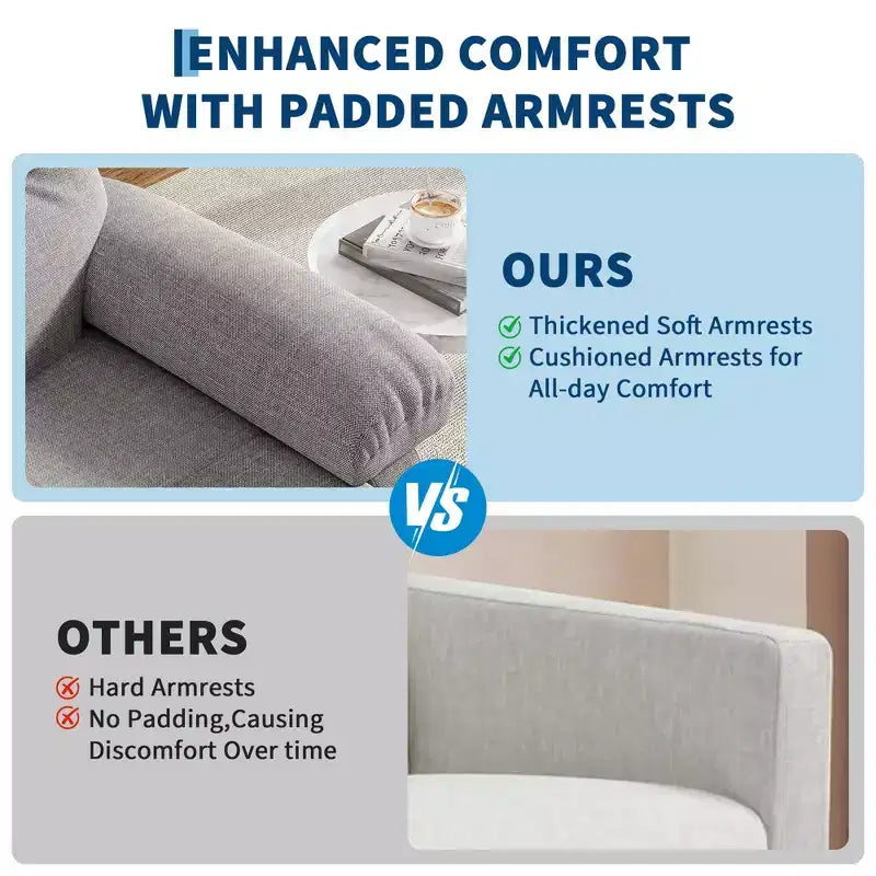 Fabric Manual Recliner with Side Pocket & Ergonomic Back Support
