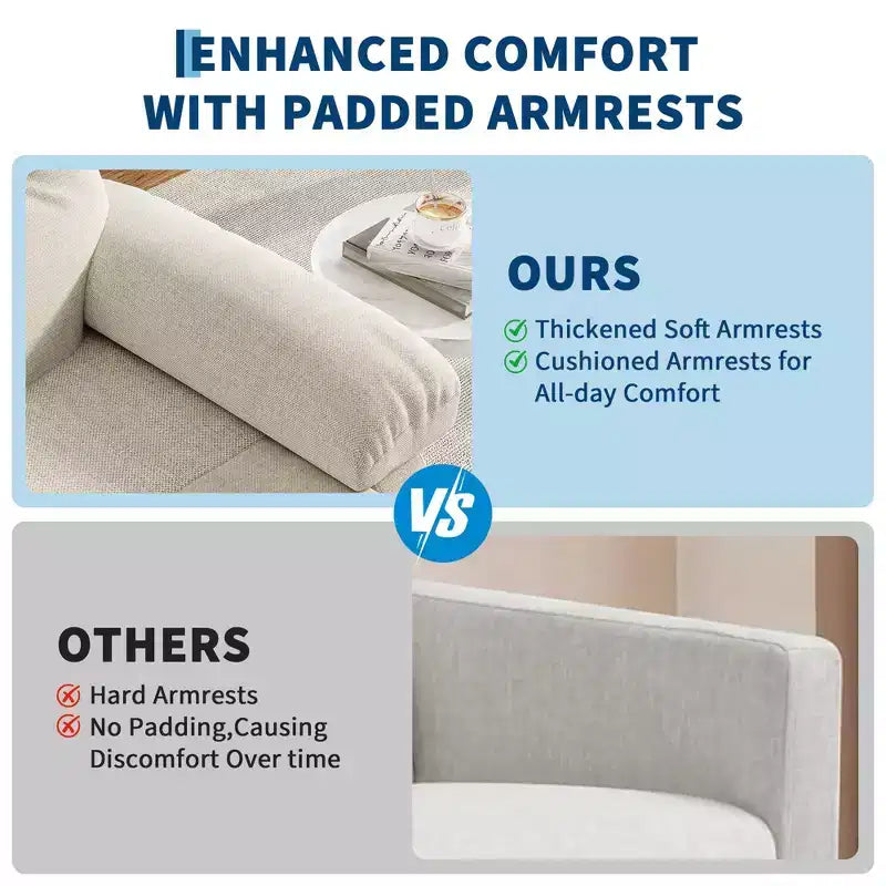 Fabric Manual Recliner with Side Pocket & Ergonomic Back Support