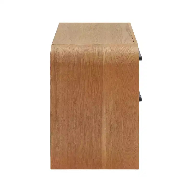 Modern Nightstand with 2 Drawers