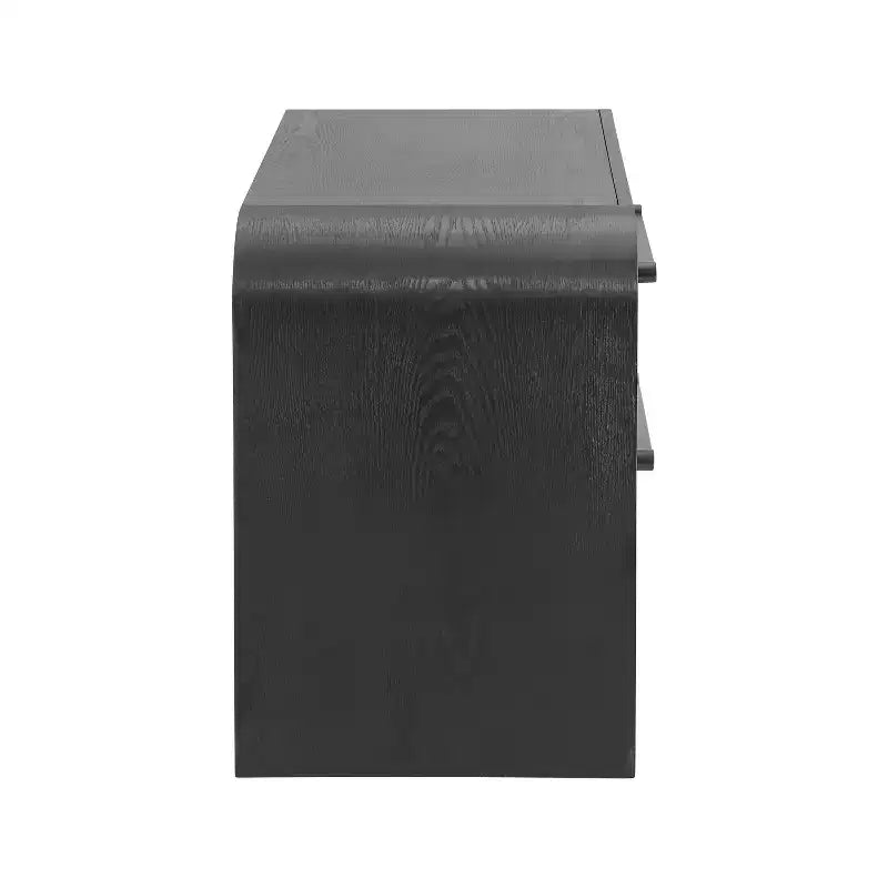 Modern Nightstand with 2 Drawers