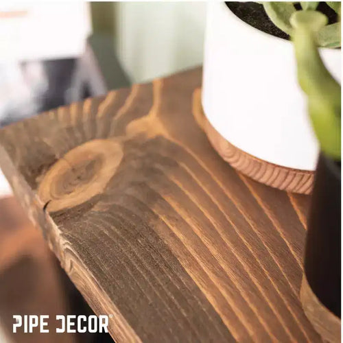 Estante de madera recuperada de 36 pulgadas (solo madera)