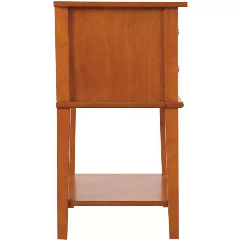 2-Drawer Nightstand (28"H x 22"W x 16"D)