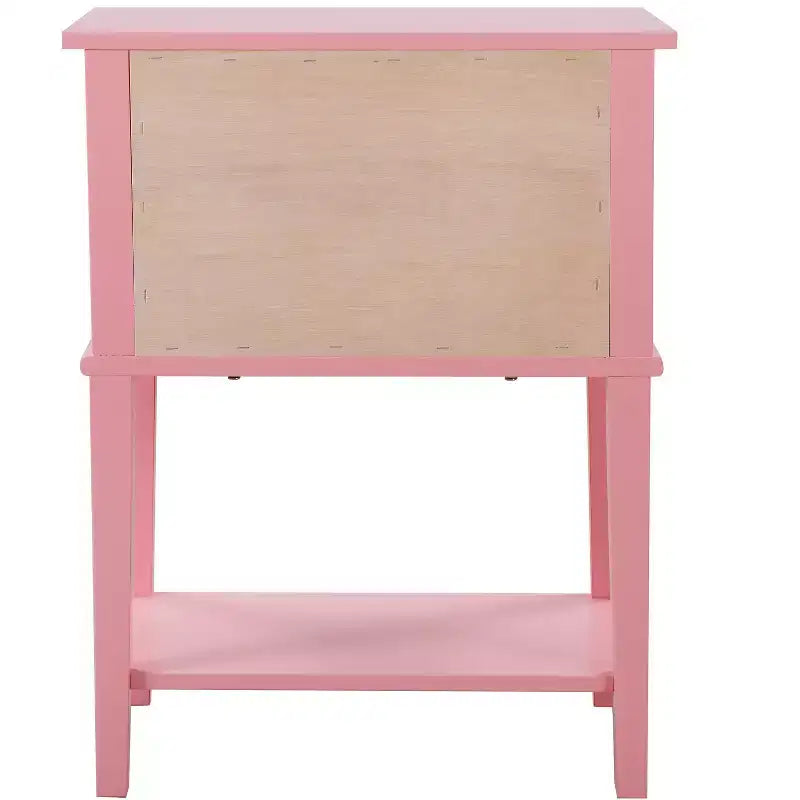 2-Drawer Nightstand (28"H x 22"W x 16"D)