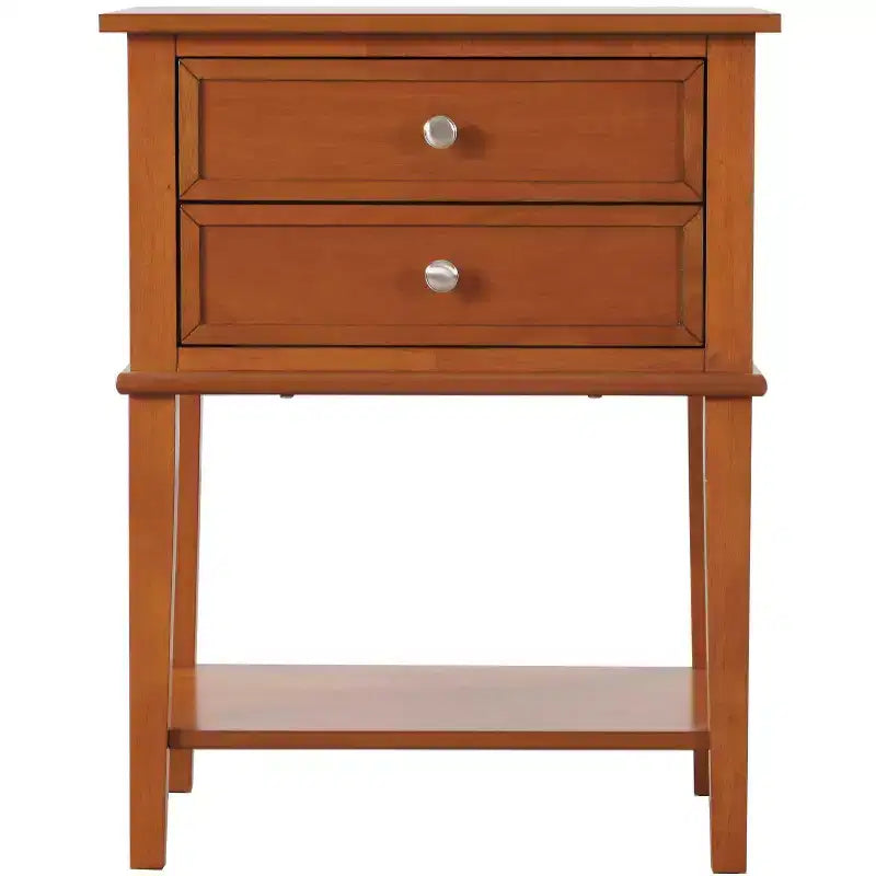 2-Drawer Nightstand (28"H x 22"W x 16"D)